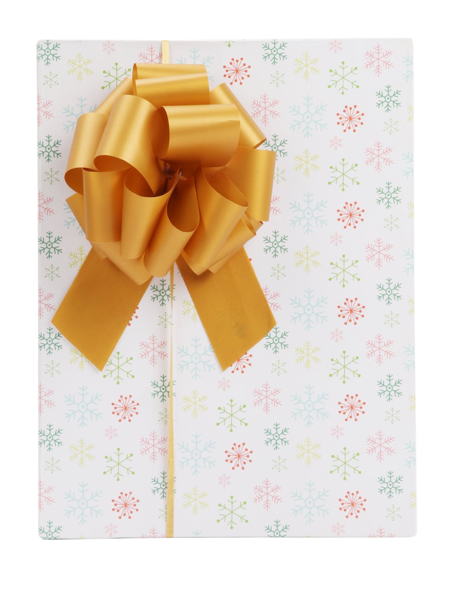 5" Solid Christmas Pull Bows Bundle - 12 Pieces