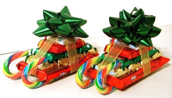 2" Christmas Star Gift Bow Bundle - Matte Red/White - 54 pcs