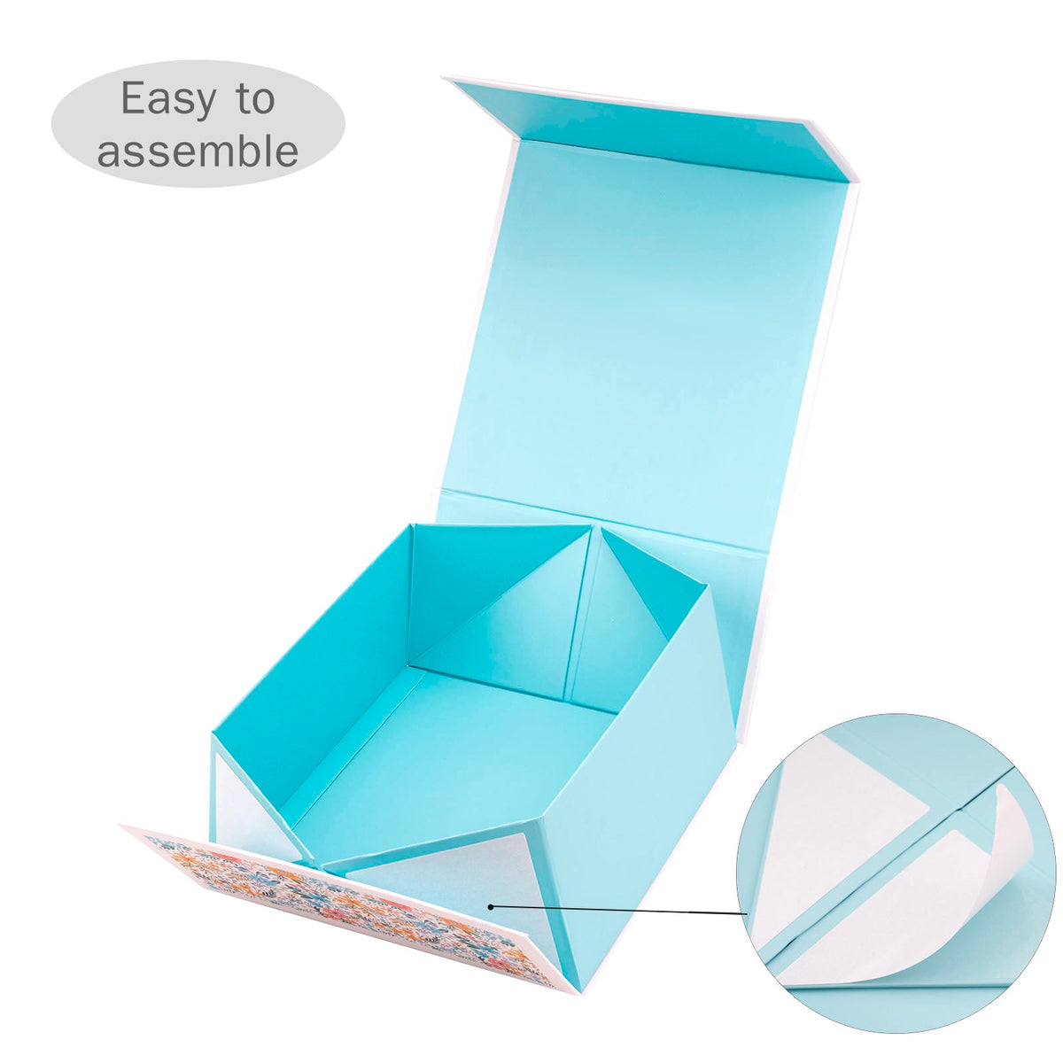 8x8x4 inch Magnetic Closure Box Blooms Thank You – Vietnam gift ...
