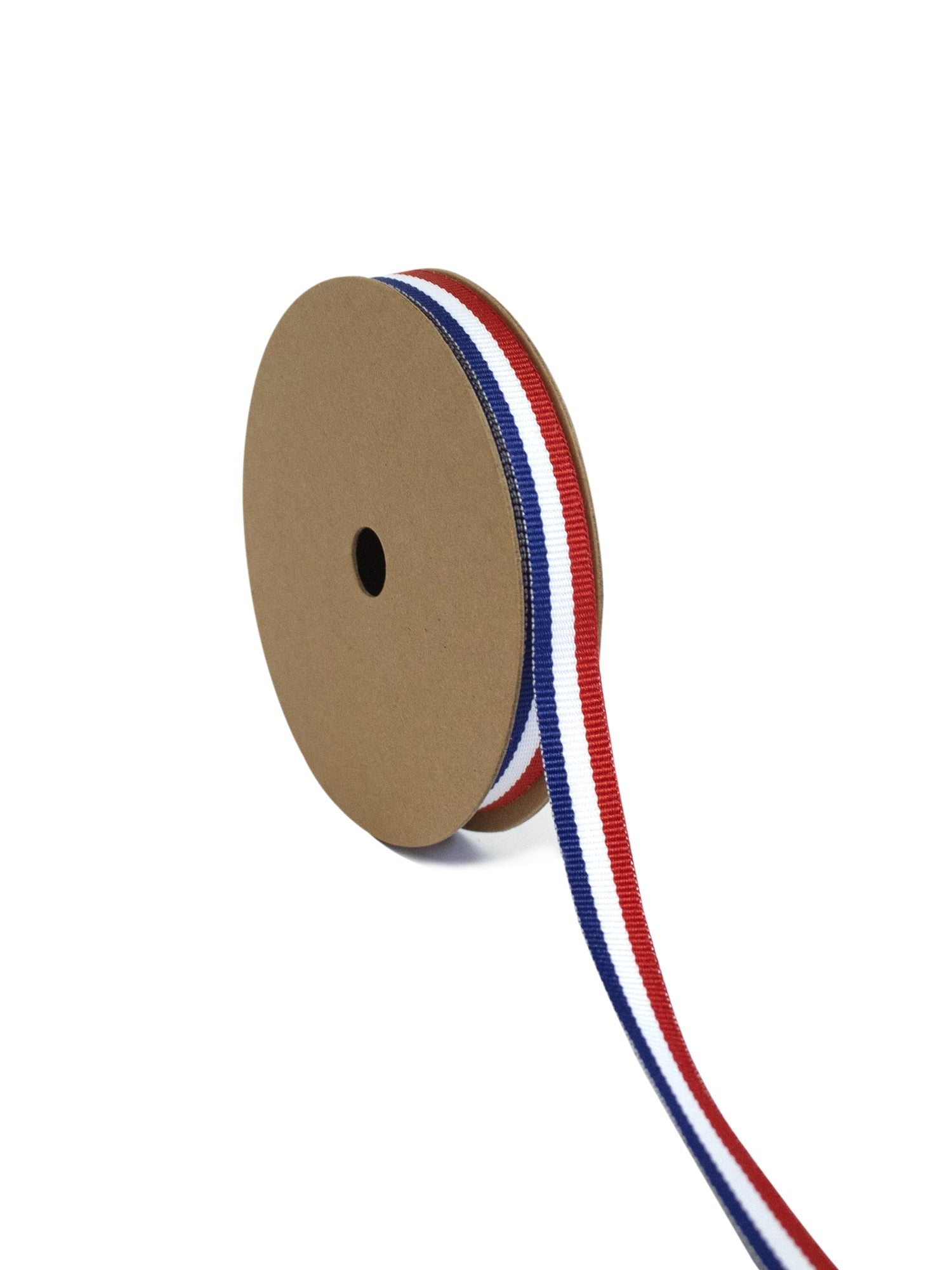 Tri-Stripe Grosgrain Ribbon - White/Red/Royal – Vietnam gift packaging ...