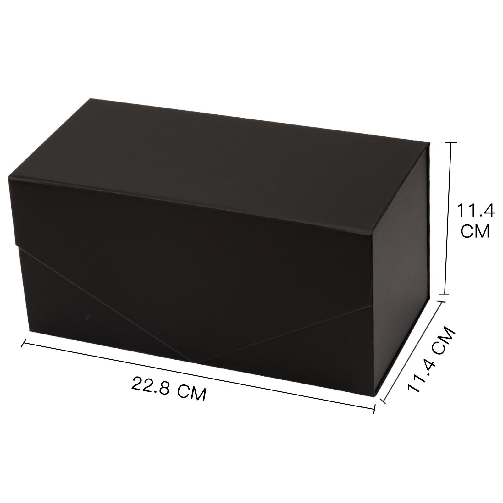 9x4.5x4.5 inch Collapsible Gift Box with Magnetic Closure