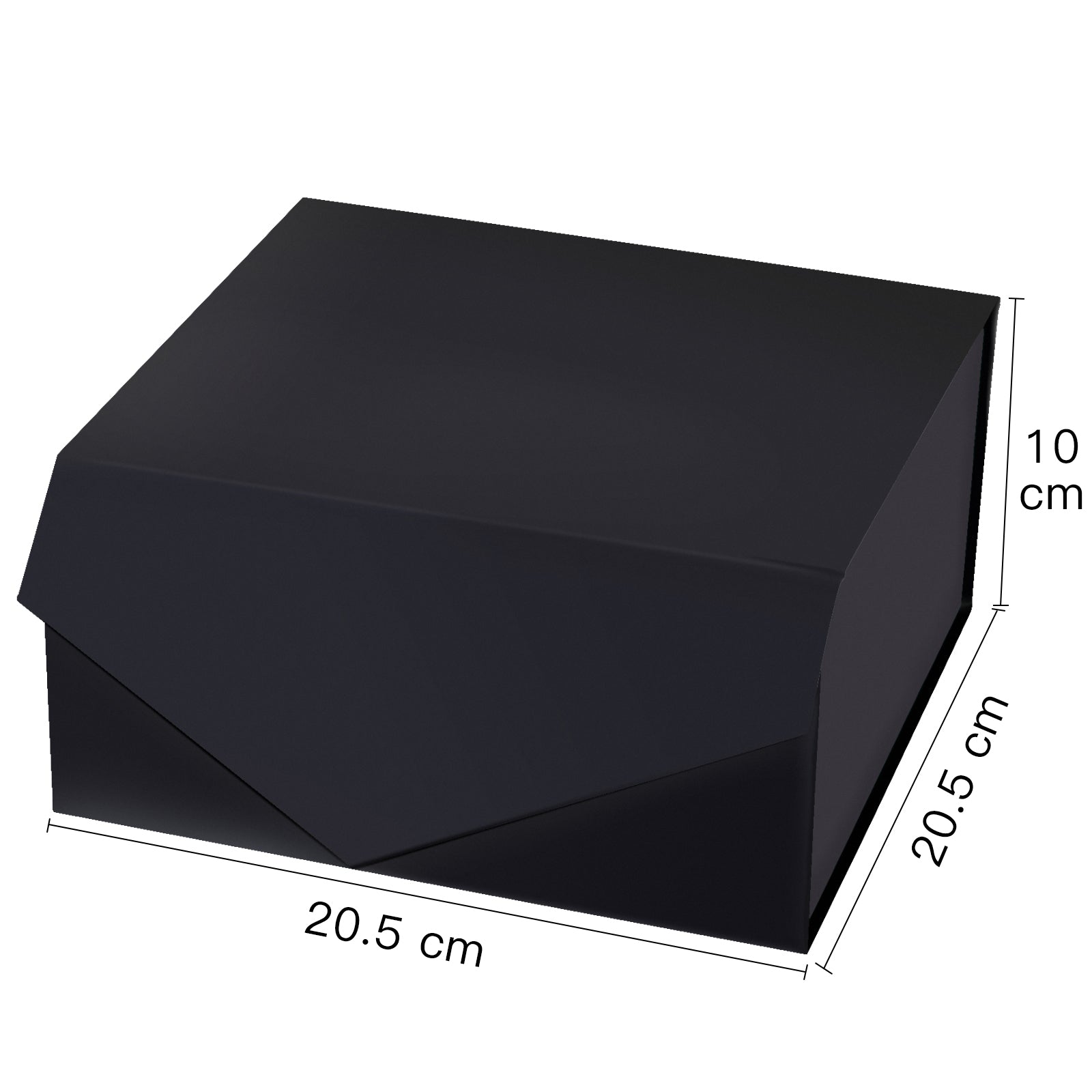 8x8x4 inch Collapsible Gift Box with Magnetic Closure